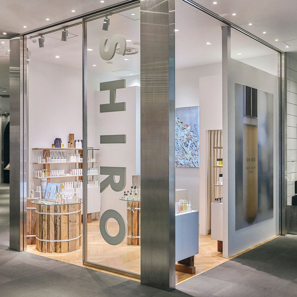 SHIRO 渋谷PARCO POP UP STORE SHOP DESIGN