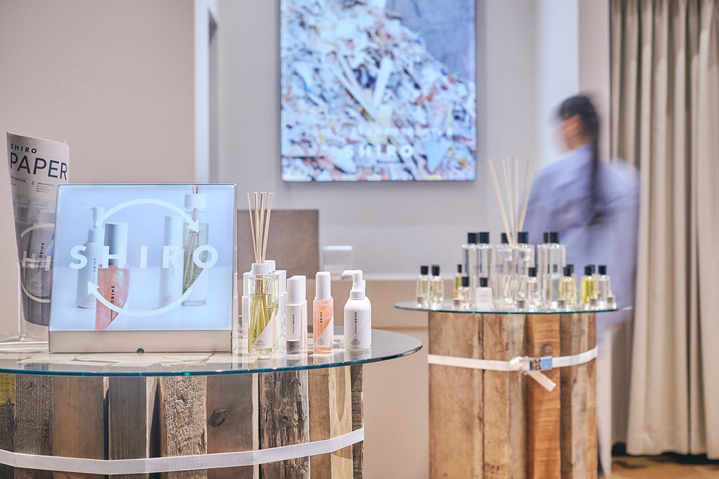 「SHIRO 渋谷PARCO POP UP STORE」の写真